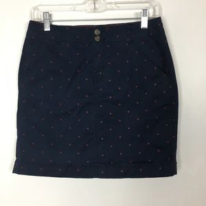 TOMMY HILFIGER Twill Mini Skirt Pockets Size 2